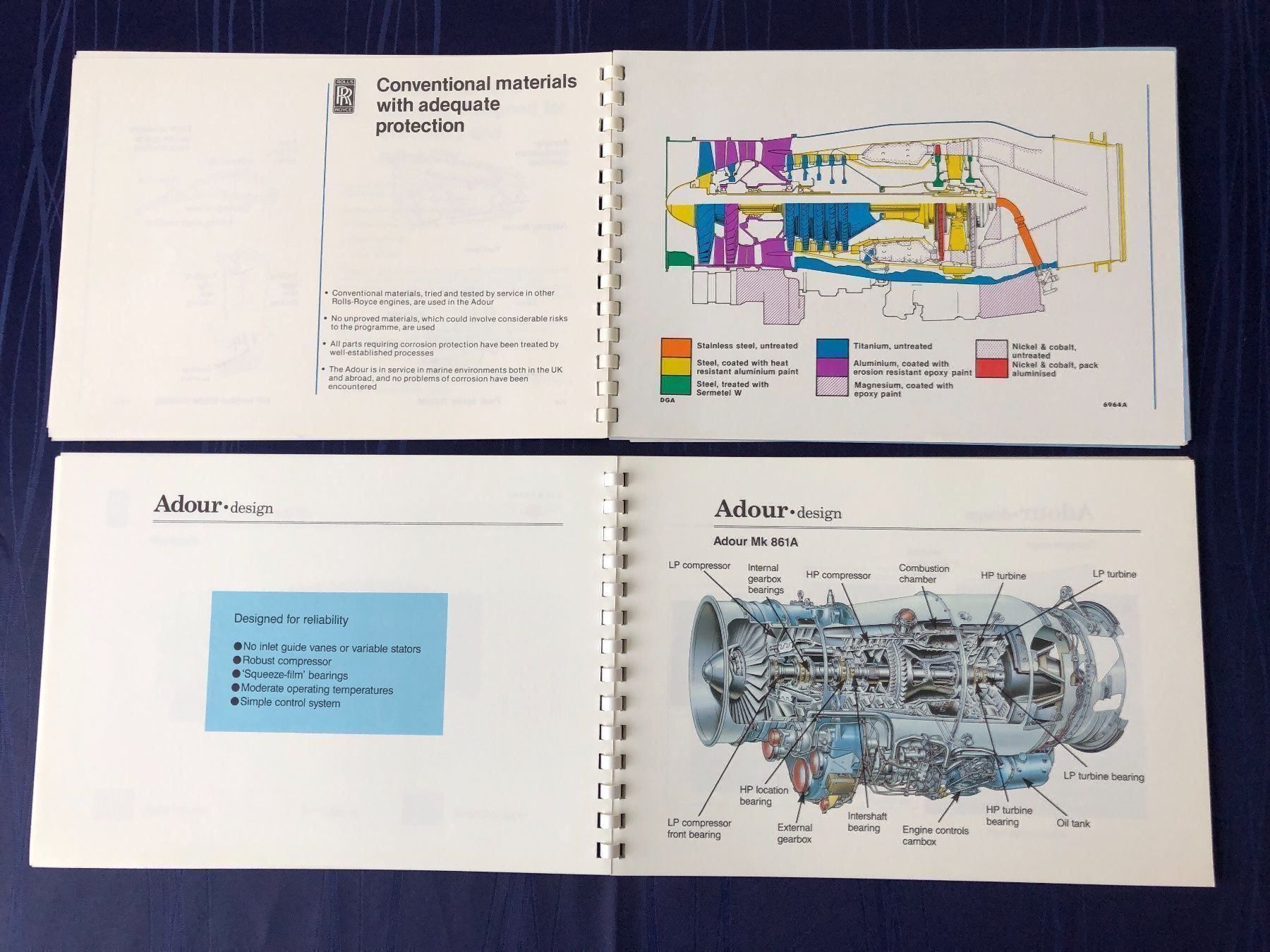 Libri: Rolls Royce Adour Triebwerk Hawk Trainings Jet – Usato da Steffisburg venduto da bwt56 3