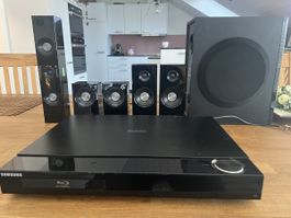 Samsung Blu-ray Heimkinosystem 5.1 mit Lautsprechern guter Z