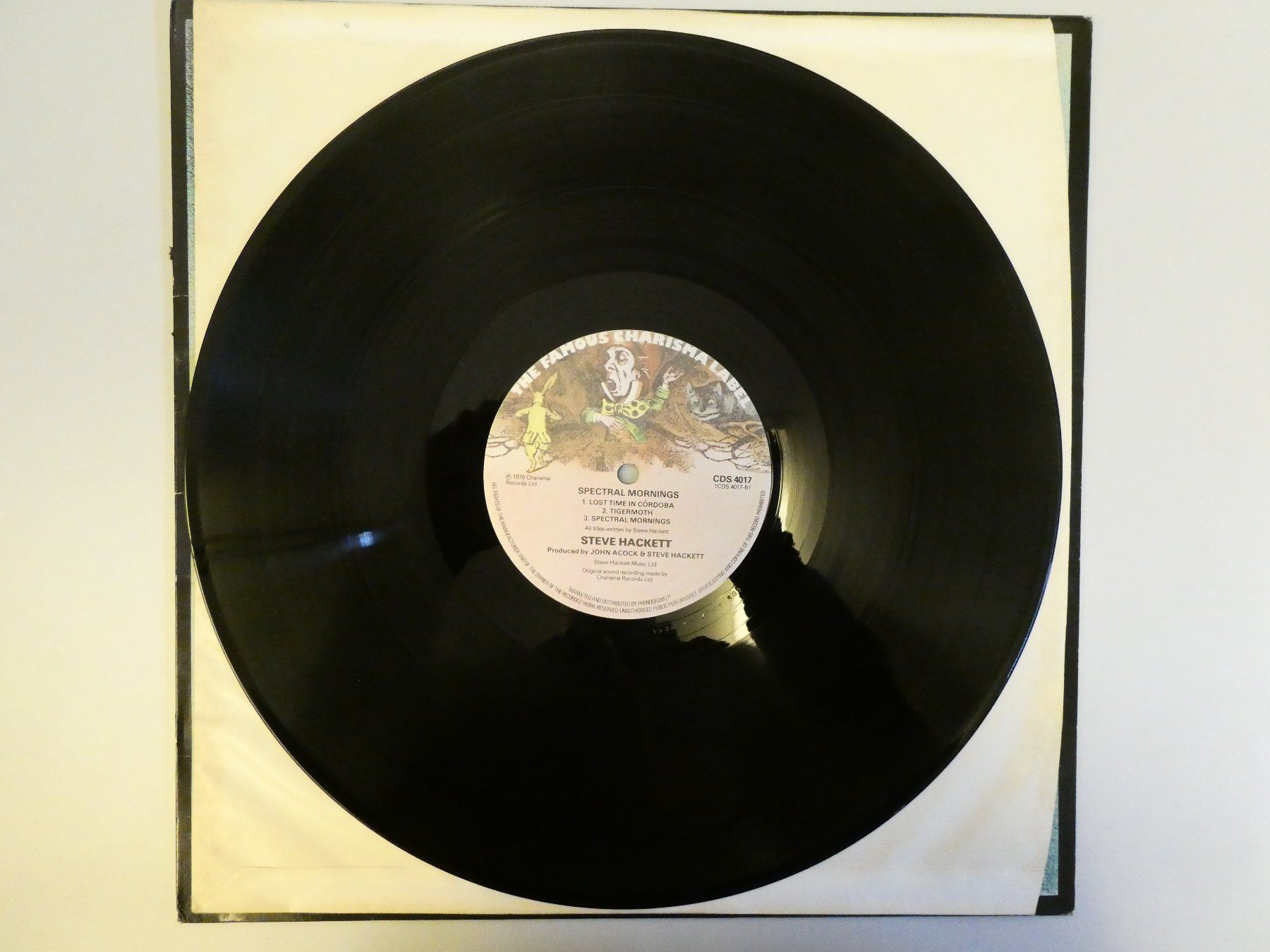 Dischi in vinile: LP "Steve Hackett - Spectral Mornings" (VG) – Usato da Münchenstein venduto da tsp01 2