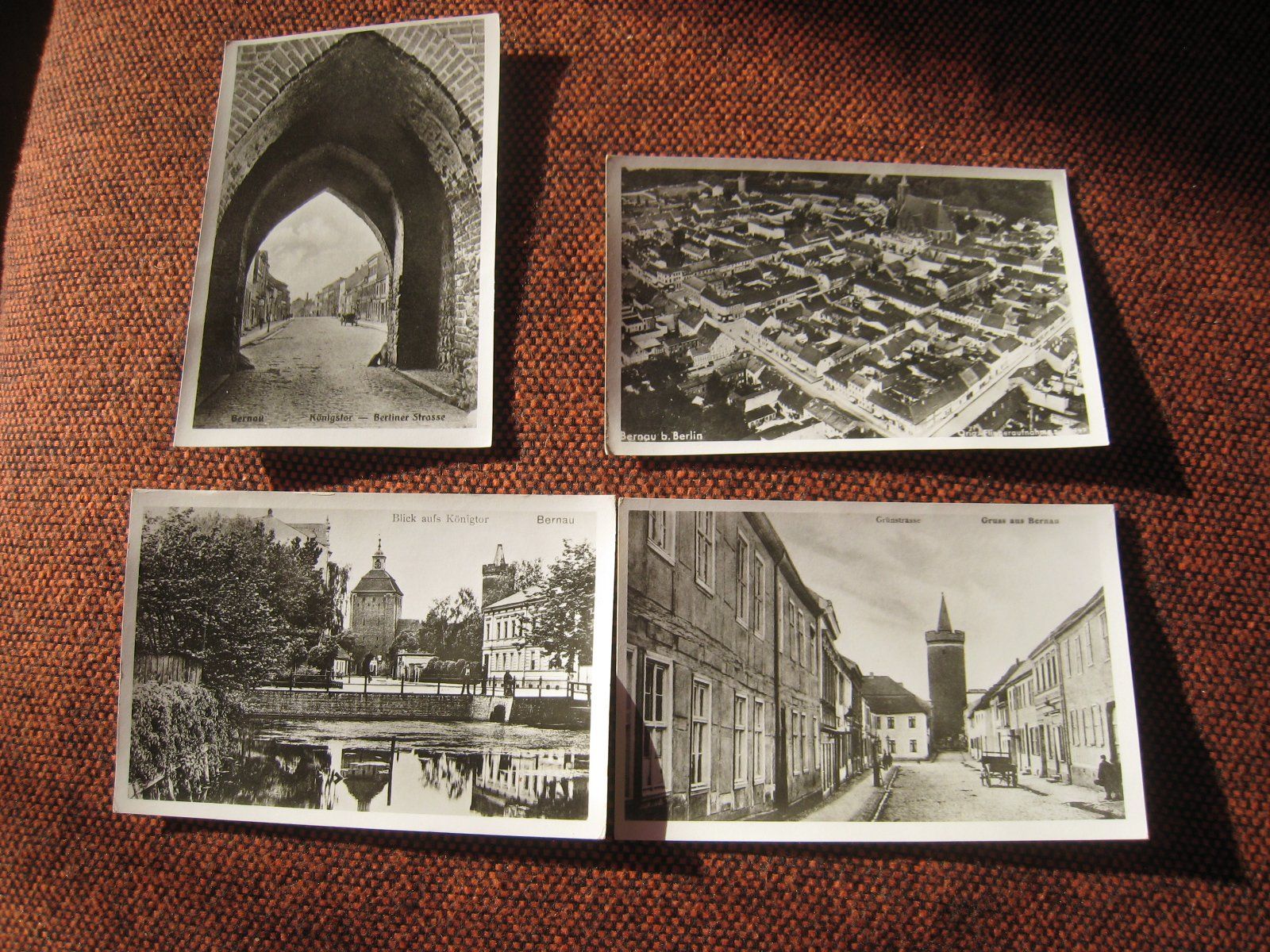 Cartoline postali: Bernau bei Berlin 9 historische Ansichtskarten 1950er – Usato da Lohn-Ammannsegg venduto da elch_55