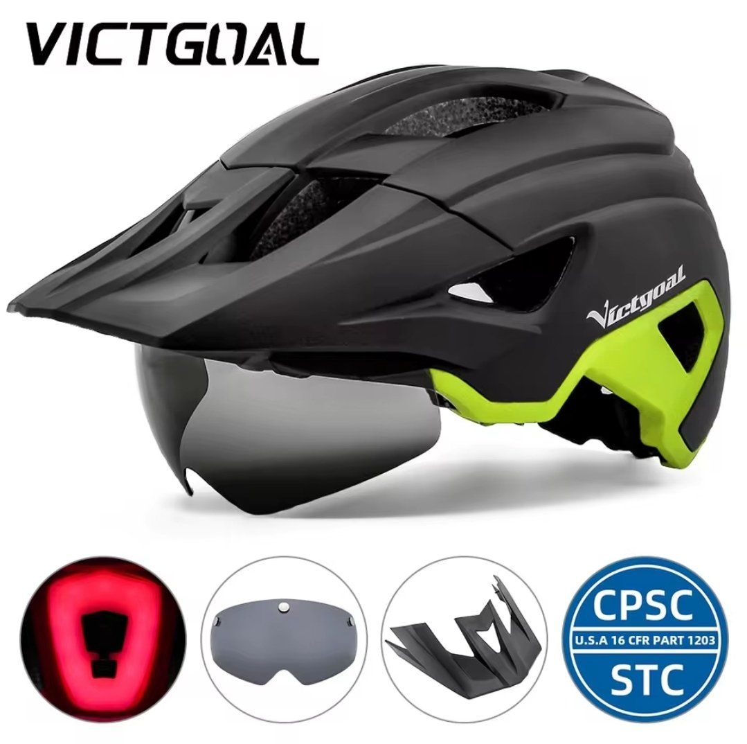 Caschi: Fahrrad Helm LED Licht – Nuovo e nell'imballaggio originale da Suhr venduto da sjay.Cv