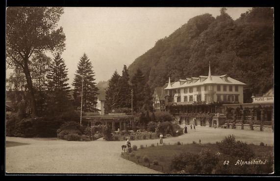 Cartoline postali: AK Alpnachstad, Pilatus-Bahn – Usato da Berlin venduto da bartko-reher