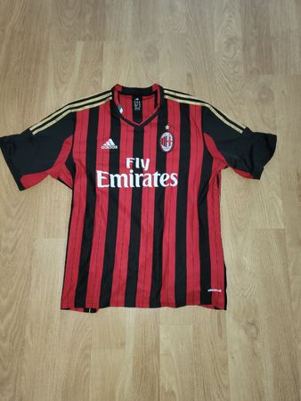 AC Milan Fussball Trikot Adidas Grösse XL gutem Zustand