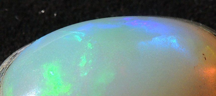 Anhänger: Äthiopischer Opal Silber 925 Anhänger – Gebraucht aus Waldenburg von schaller707 3