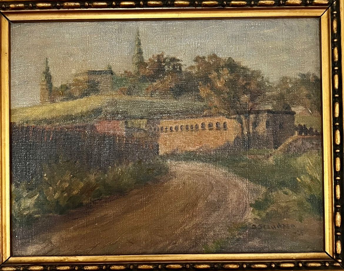 Dipinti: Antikes Gemälde vom Schloss Kronborg – Usato da Rutschwil venduto da joz_w5mj 1