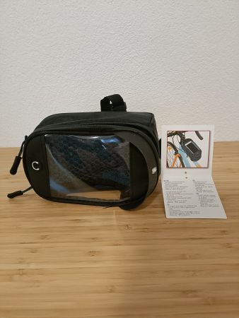 Fahrradtasche mit Smartphone-Halterung neu