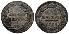 HR Batzen 1799 ohne Mz mit 10 /2339/