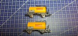 Spur N Shell wagen 2 stück