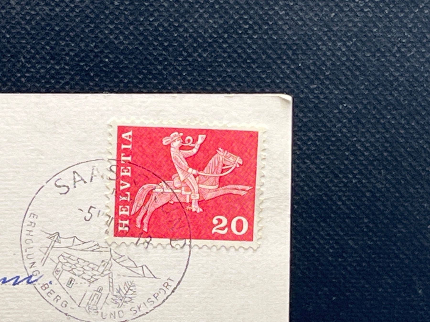 Cartoline postali: Zermatt 1616m, Wallis – Usato da Widnau venduto da Brusi9 1