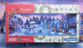 Clementoni Panorama Puzzle 1000 Teile Christmas Dream