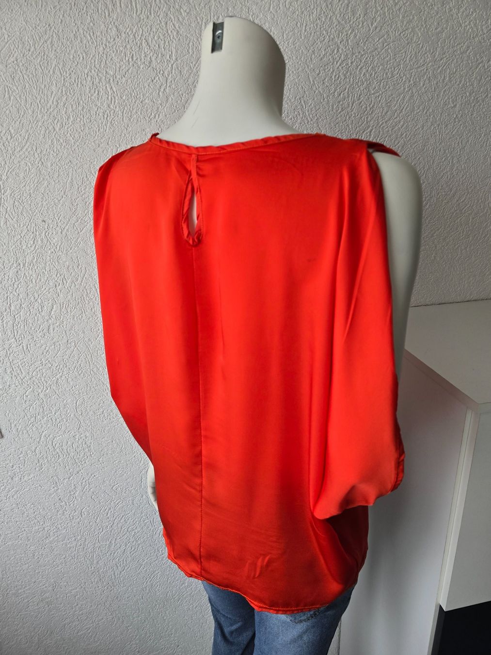 Camicette: Blouse fluide rouge T-unique – Usato da Les Verrières venduto da kitel79 6