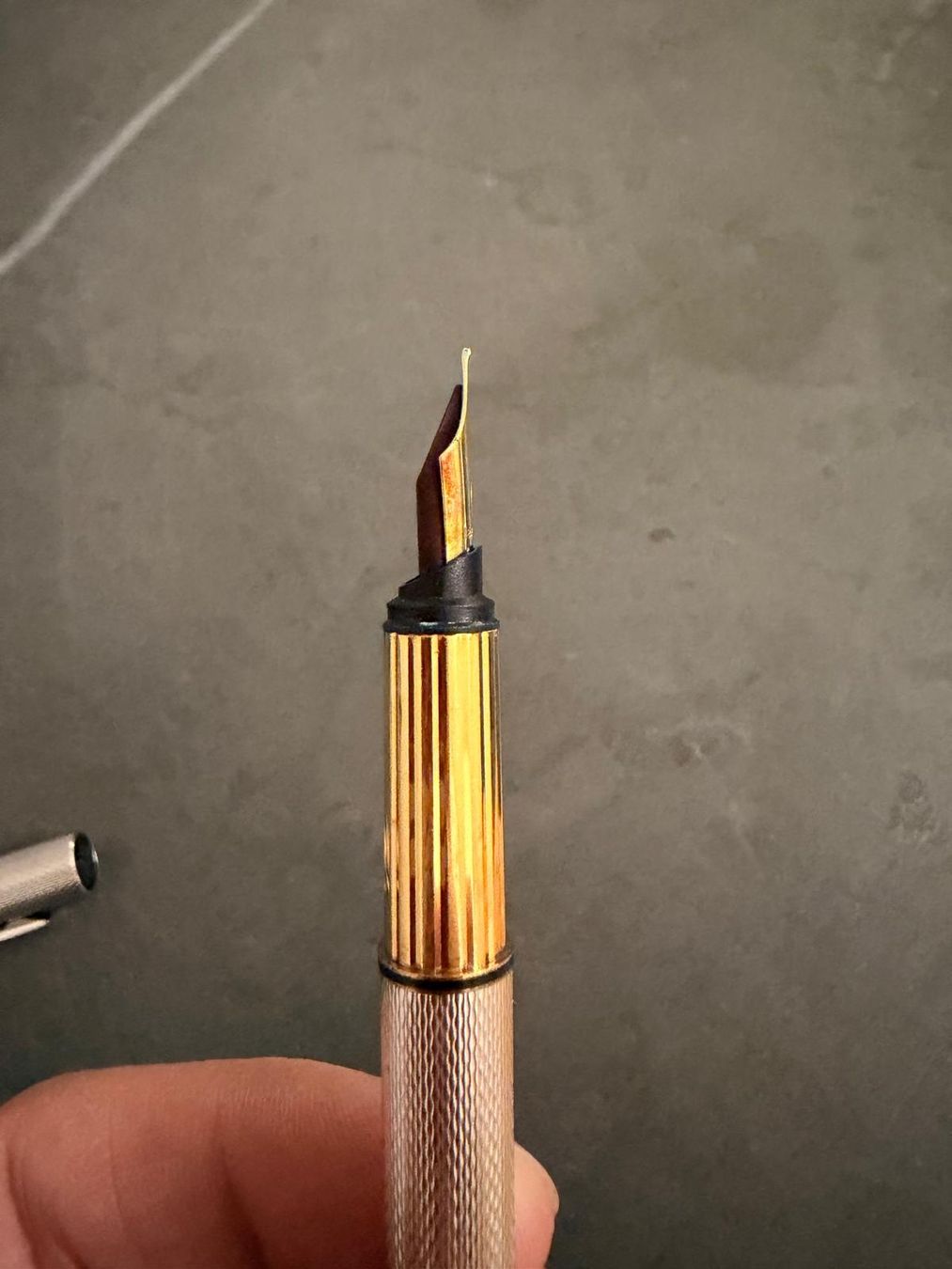 Cartier Penna & Evidenziatori: Cartier Stylo plume Trinity argent-or – Nuovo (secondo la descrizione) da Delémont venduto da KIKI49 5