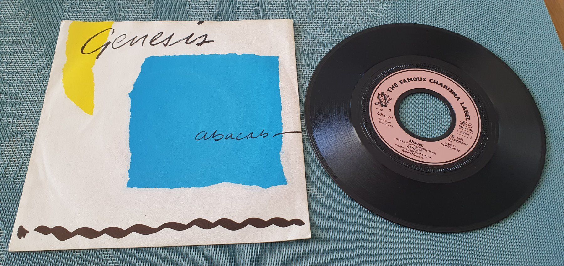 Dischi in vinile: GENESIS, Abacab,  NL 7"Single, TOP! – Usato da Kreuzlingen venduto da Cdschlumpf