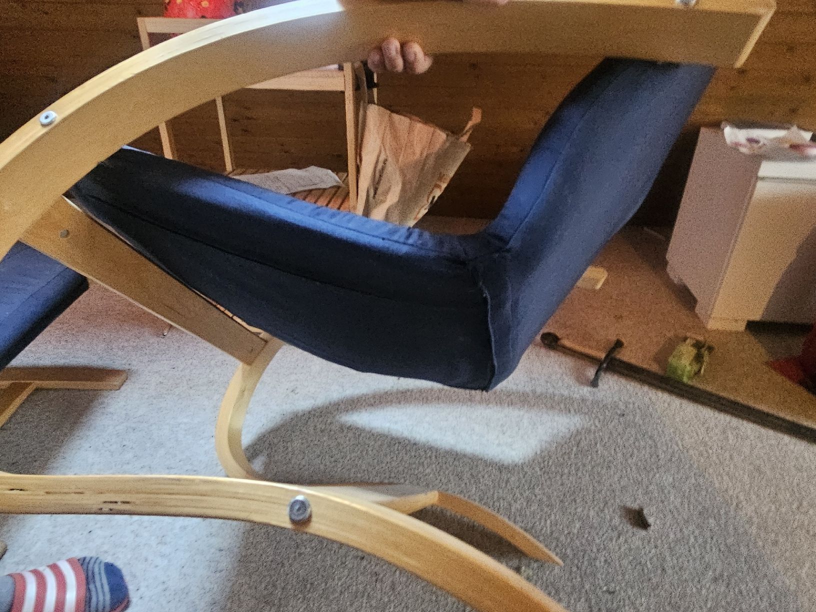 Poltrone: Sessel mit Fusshocker – Usato da Winterthur venduto da kam_6scr 4