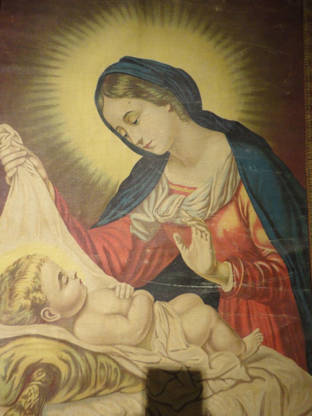 Gemälde: Gemälde - Maria mit Jesuskind – Gebraucht aus Bischofszell von Joachim-115 1