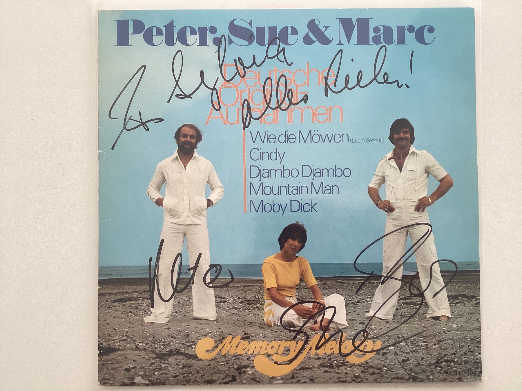 Dischi in vinile: Peter Sue & Marc LP - Memory Melody (Mit Autogrammen) – Usato da Gutenswil venduto da Hamzian