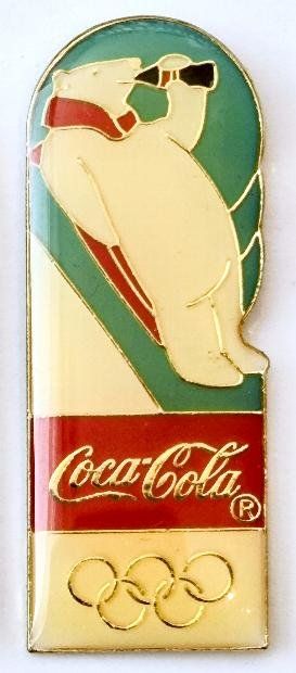 Coca-Cola Plaquettes & Badges: Coca-Cola Eisbären Pin   (03) – D'occasion à Pfäffikon ZH par Colacity