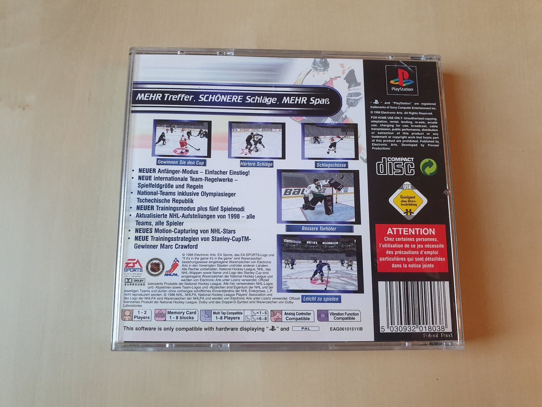 Sony Giochi: NHL 99 – Usato da Stansstad venduto da collectorsshop 1