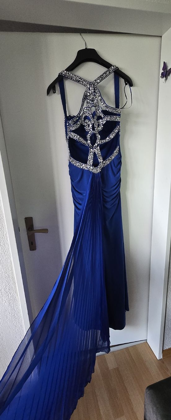 Kleider: Abendkleid Königsblau Gr. 36/38  – Gebraucht aus Wollerau von Didi.ada