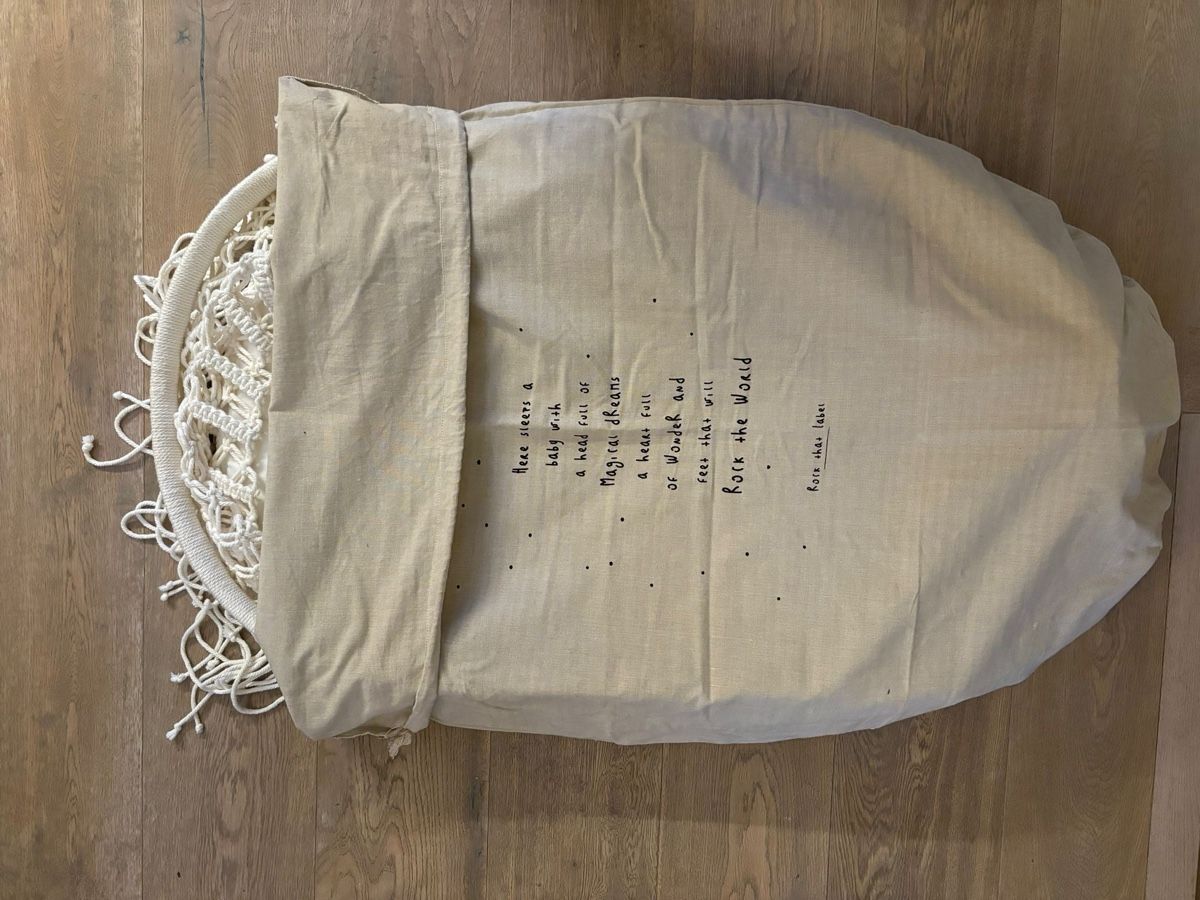Wippen & Schaukeln: Boho Babywiege zum Aufhängen – Neu (gemäss Beschreibung) aus Horgen von adrigas 5