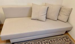 IKEA Älvdalen 3er-Bettsofa Knisa graubeige gebraucht