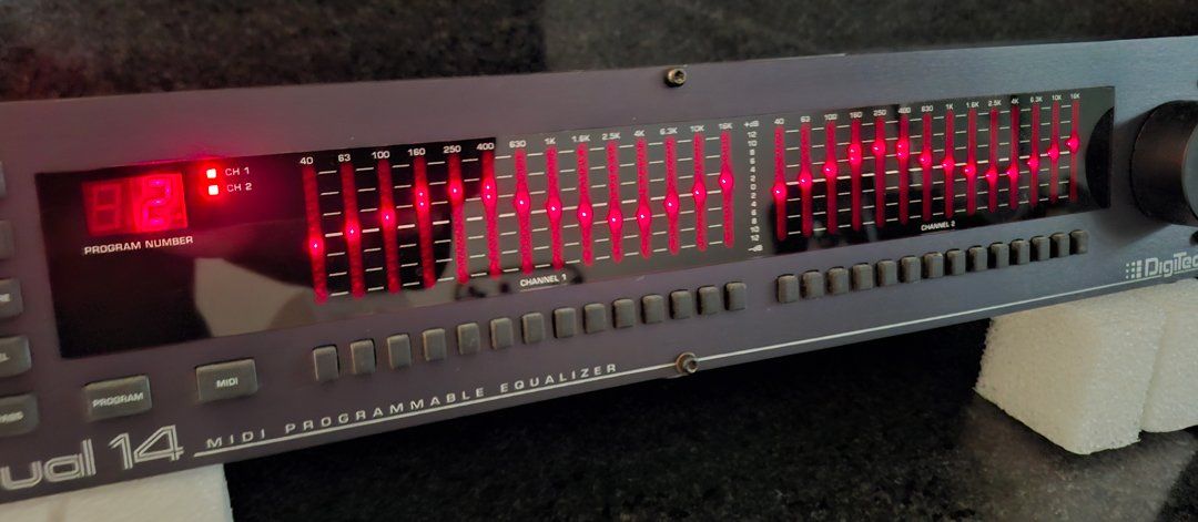 Equalizzatori: Digitech MEO Dual 14 Equalizer – Usato da Zürich venduto da AuctionAlan 6