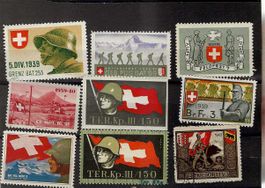 timbre militaire