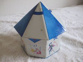 Zirkus Knie Signiert R.K Blech Dose Zirkus Zelt Salto Natale