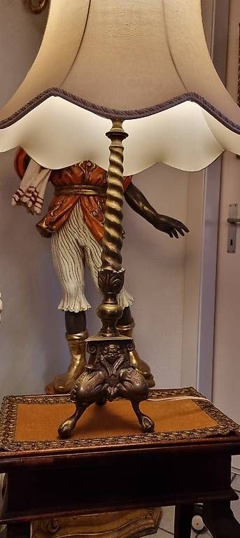 Lampade: Exklusives Stück, Messing Tischlampe – Usato da Kaufdorf venduto da Nati-Nati 8