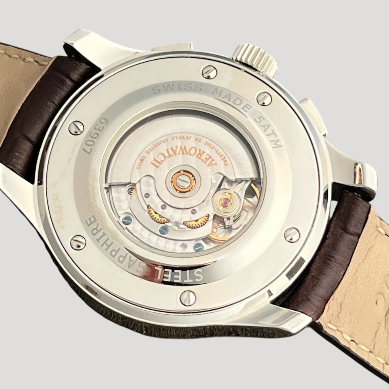 Aerowatch Orologi: Aerowatch Chronograph Automatic Uhr NEW Full Set – Nuovo (secondo la descrizione) da Apples venduto da the_7jtf 2