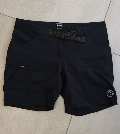 La Sportiva Wanderhose kurz Damen Schwarz Gr. 42, neu