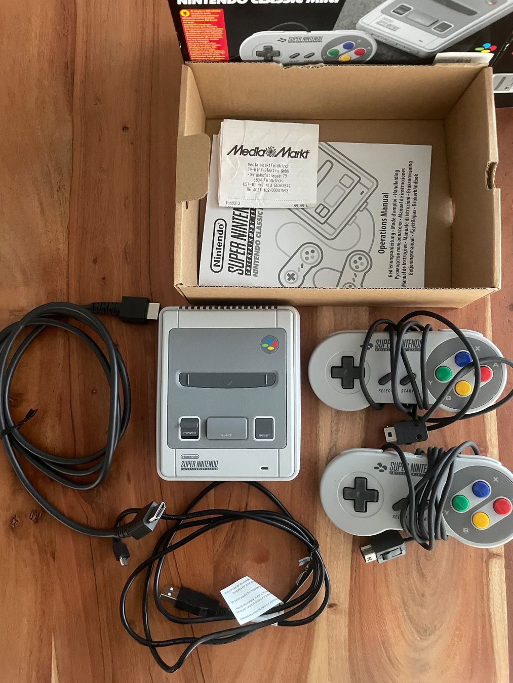 Super Nintendo Classic Mini (SNES) – Komplett in OVP Sammler (Neu ...