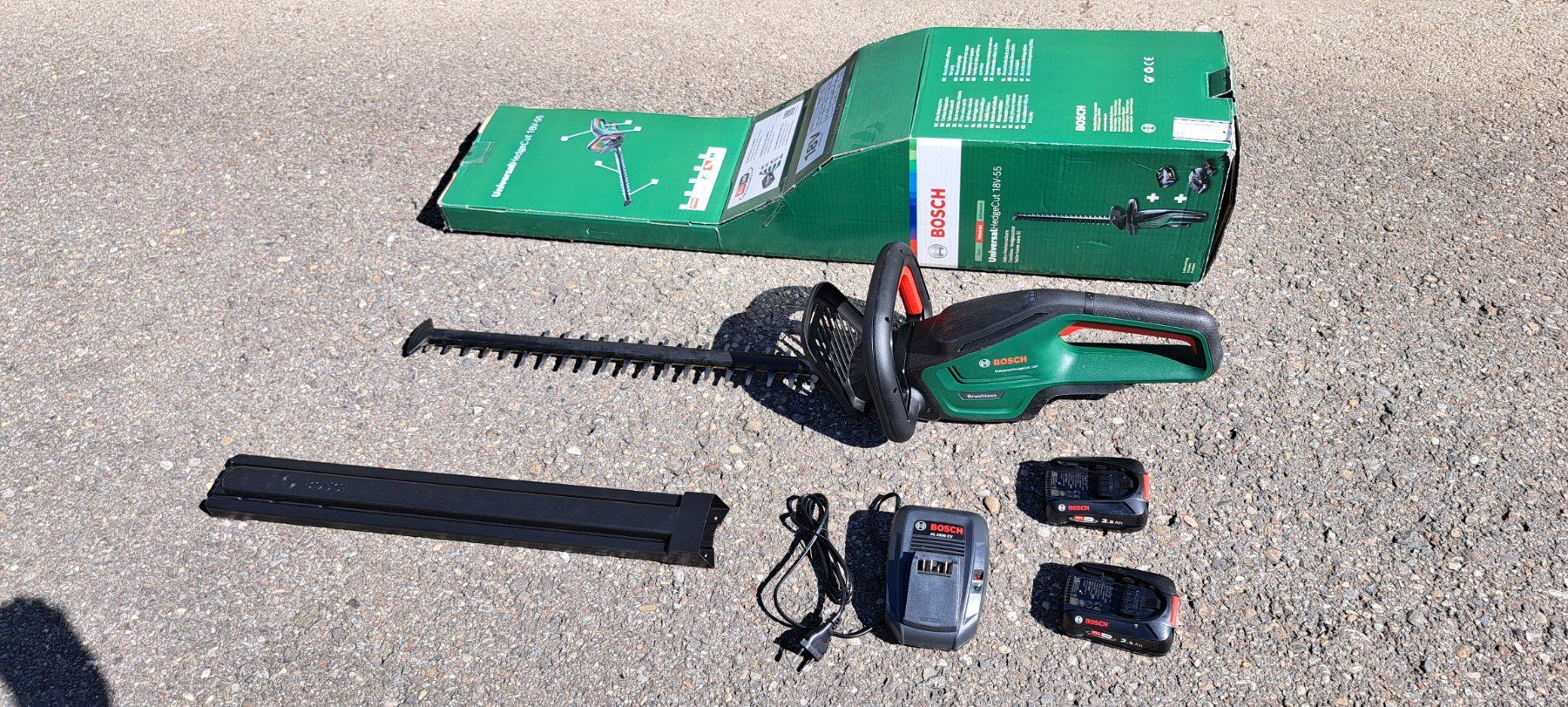 Bosch Alle Werkzeuge: BOSCH Heckenschere Universal HedgeCut 18V-55 – Gebraucht aus Mammern von koebue 3