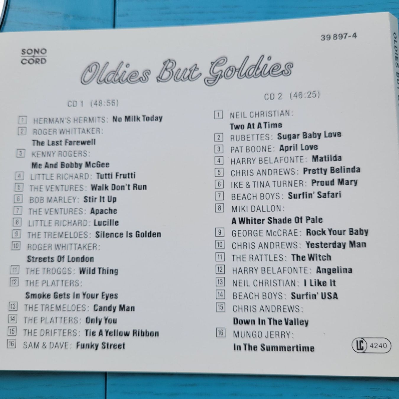 CD: Oldies but Goldies – Usato da SCHÜBELBACH venduto da CoKaHa 1