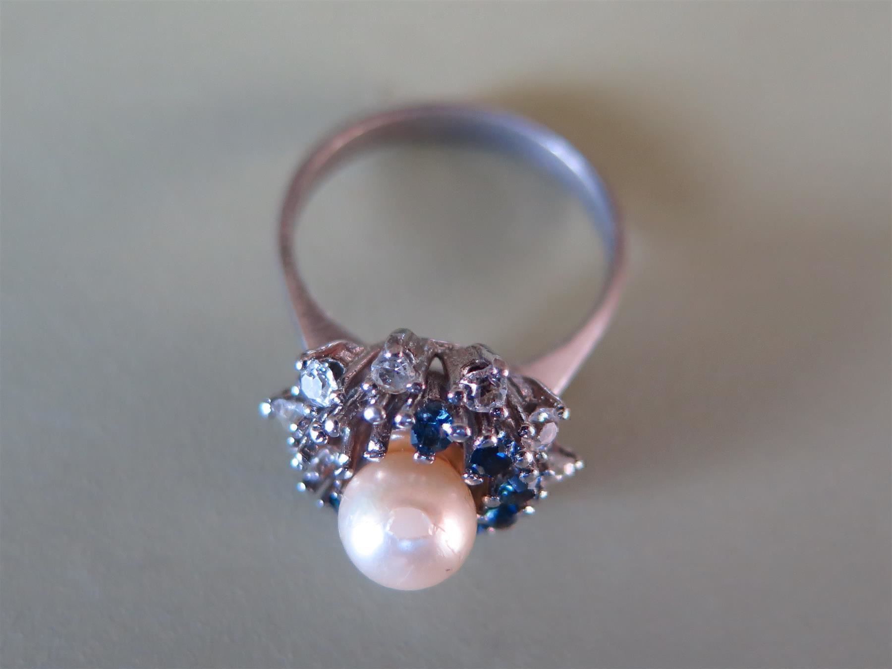 Anelli: (2273) Fingerring mit Kunstperle – Usato da Bern venduto da Jwpm66 1