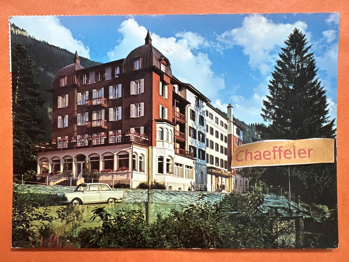 Cartoline postali: 1976 Haus St. Josef, 6078 Lungern  – Usato da Zürich venduto da Chaeffeler