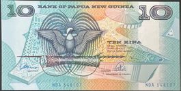 Papua New Guinea 10 Kina (1988) - non circ./unz