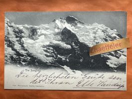 Alte Ansichtskarte:  1902 "Die Jungfrau", ungebraucht, Top!
