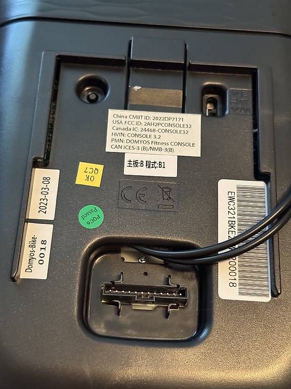 Decathlon Hometrainer: Decathlon Domyos Console 3.2 Fahrrad/Ergometer Computer – Usato da Pfäffikon ZH venduto da PC86 3