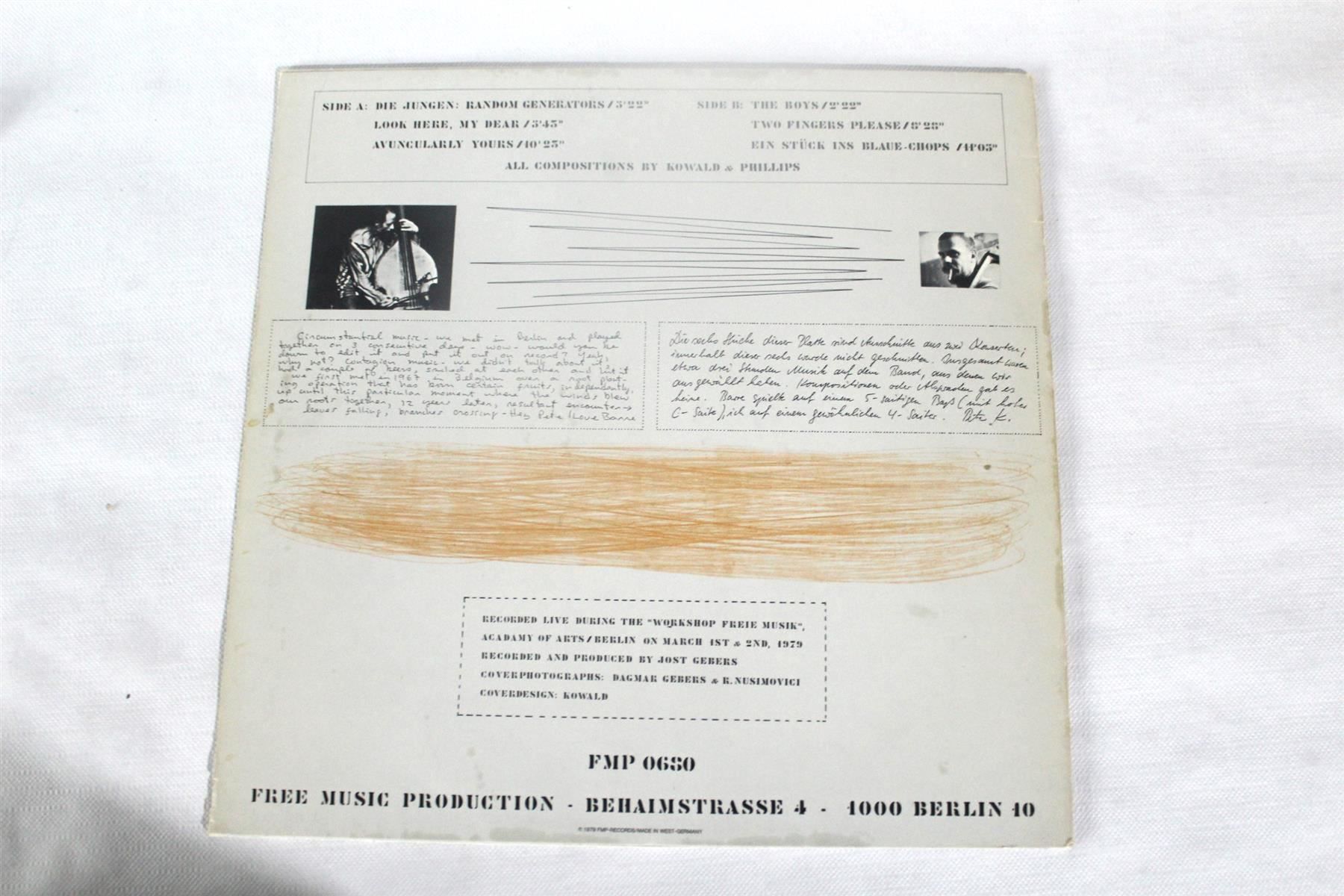 Cartoline postali: KOWALD/PHILIPS: Die Jungen, Random Ge... – Usato da Bern venduto da vinyl-heaven 4