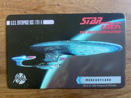 Telefonkarte Mercurycard Star Trek ungebraucht