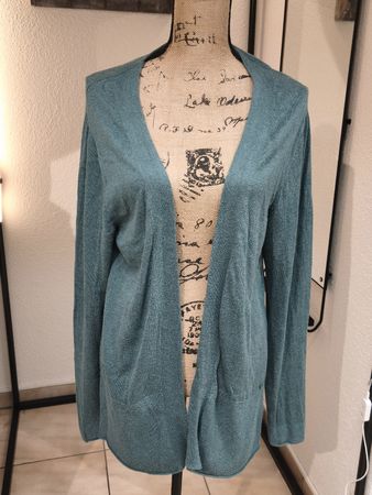 Chicoree Strickjacke Petrol Grösse XL guter Zustand