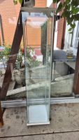 Ikea Standvitrine Glas weiss gebrauchter Zustand