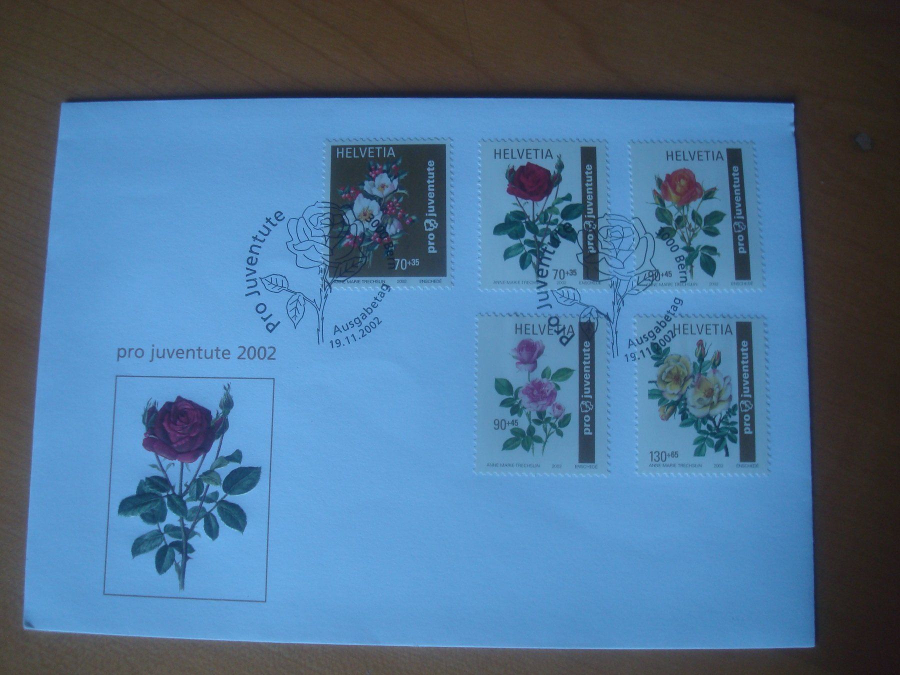 Tutti i francobolli: PJ 2002 FDC Serie‪‪ – Usato da Gordola venduto da Polentaefung