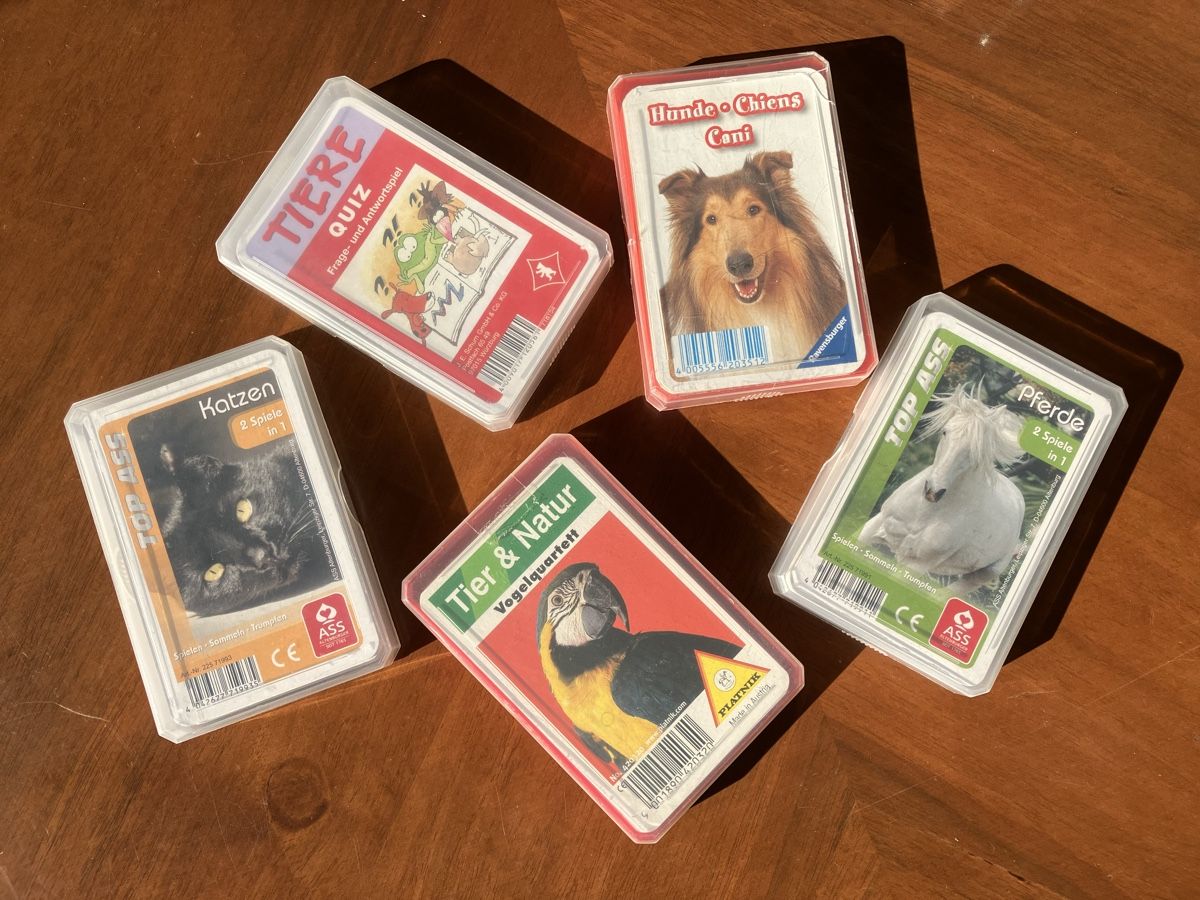 Giochi: Quartett- und Quizspiele – Usato da Laufen venduto da mercedes420