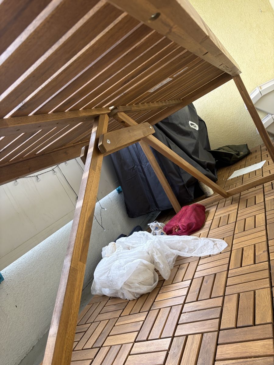 Tables: IKEA NÄMMARÖ Tisch/aussen/hellbraun – D'occasion à Hochdorf par den_9dg5 4