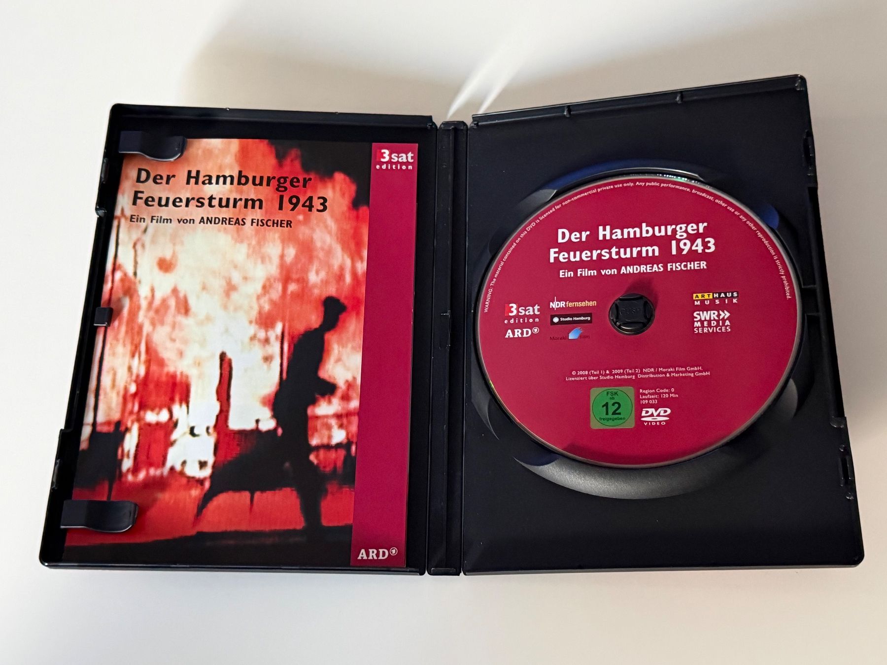 Tutti i DVDs: Der Hamburger Feuersturm 1943 DVD – Usato da Altstätten SG venduto da sheamus 2