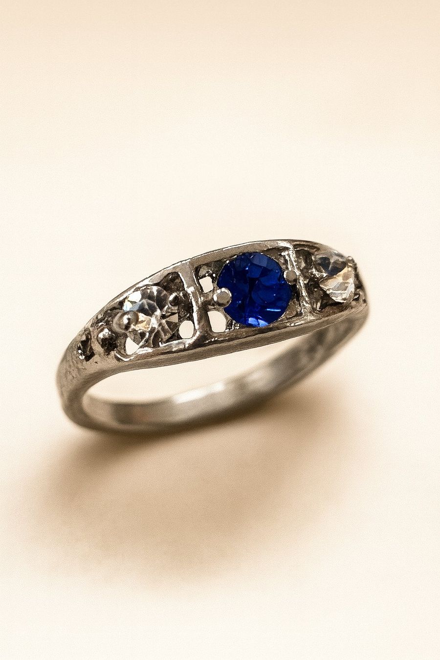 Anelli: Bague saphir artificiel taille 54 – Nuovo (secondo la descrizione) da Territet venduto da Cenh