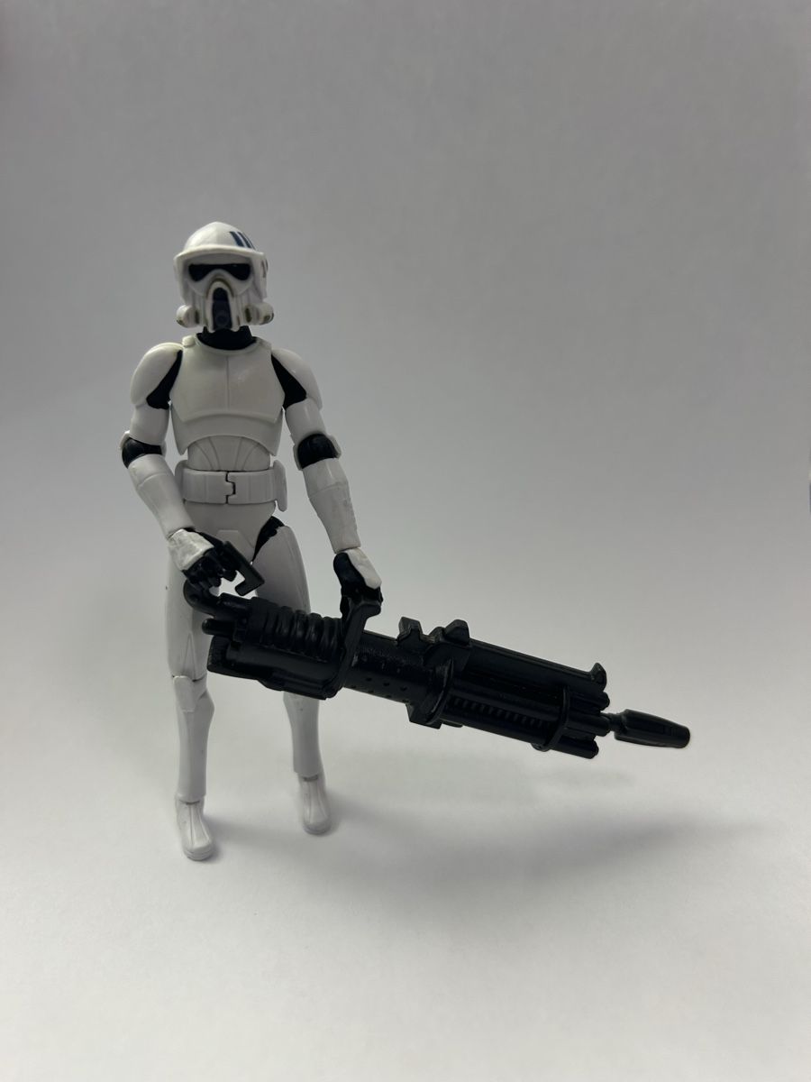 Hasbro Statuette: Hasbro Star Wars The Clone Wars 2009 3.75 ARF Trooper – Usato da Kloten venduto da der_df25