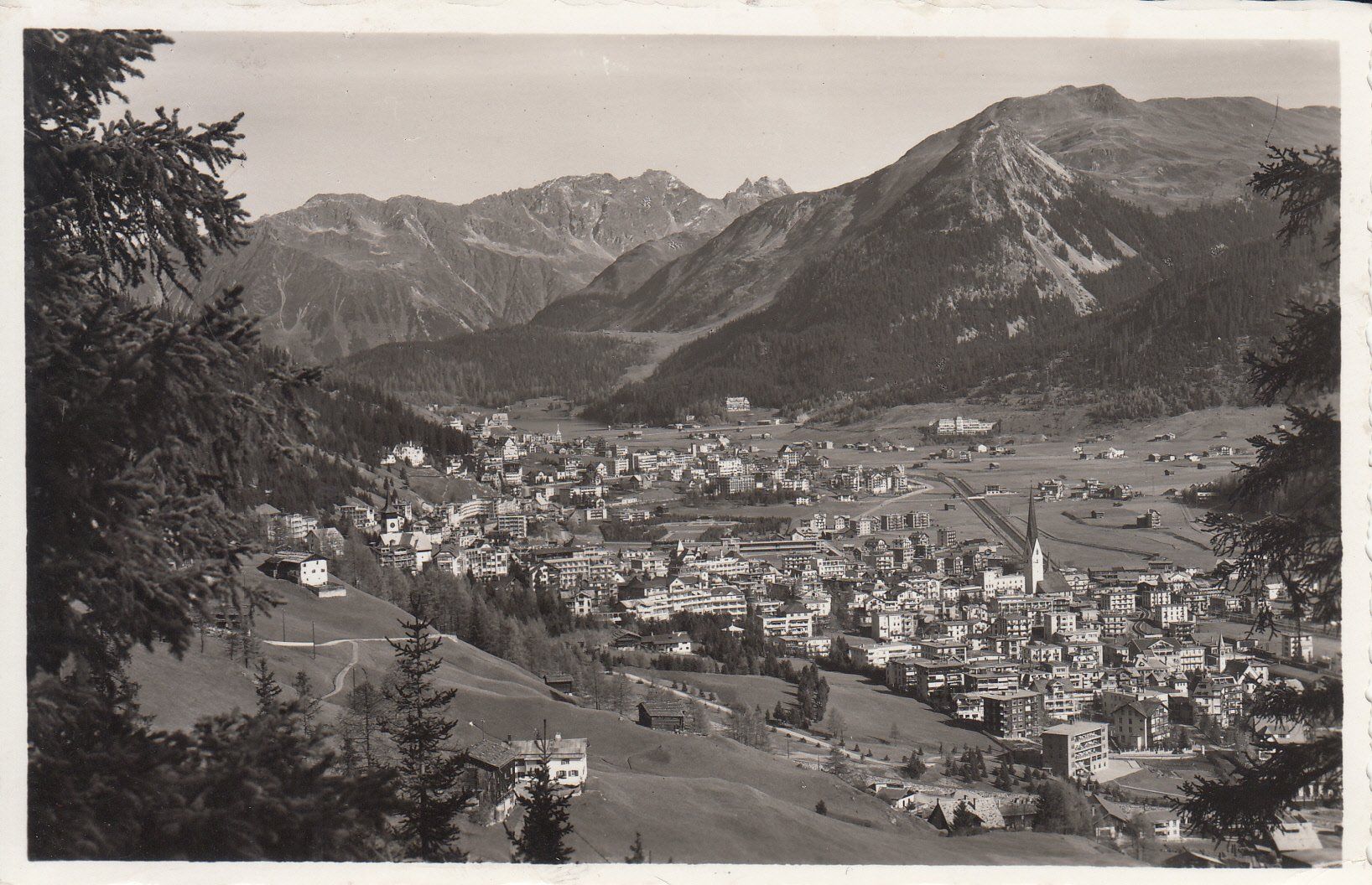 Cartoline postali: Davos-Platz 1942 – Usato da Bürglen TG venduto da StampGraf